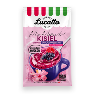 Kisiel owoce leśne z nutką hibiskusa