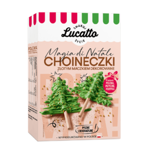 Choineczki złotym maczkiem dekorowane