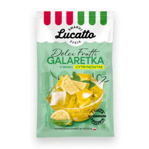 Galaretka o smaku cytrynowym