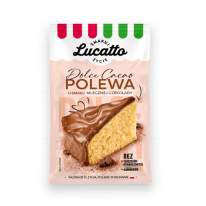 Polewa o smaku mlecznej czekolady