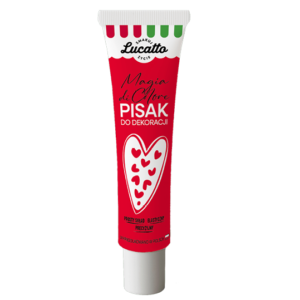 Pisak dekoracyjny czerwony