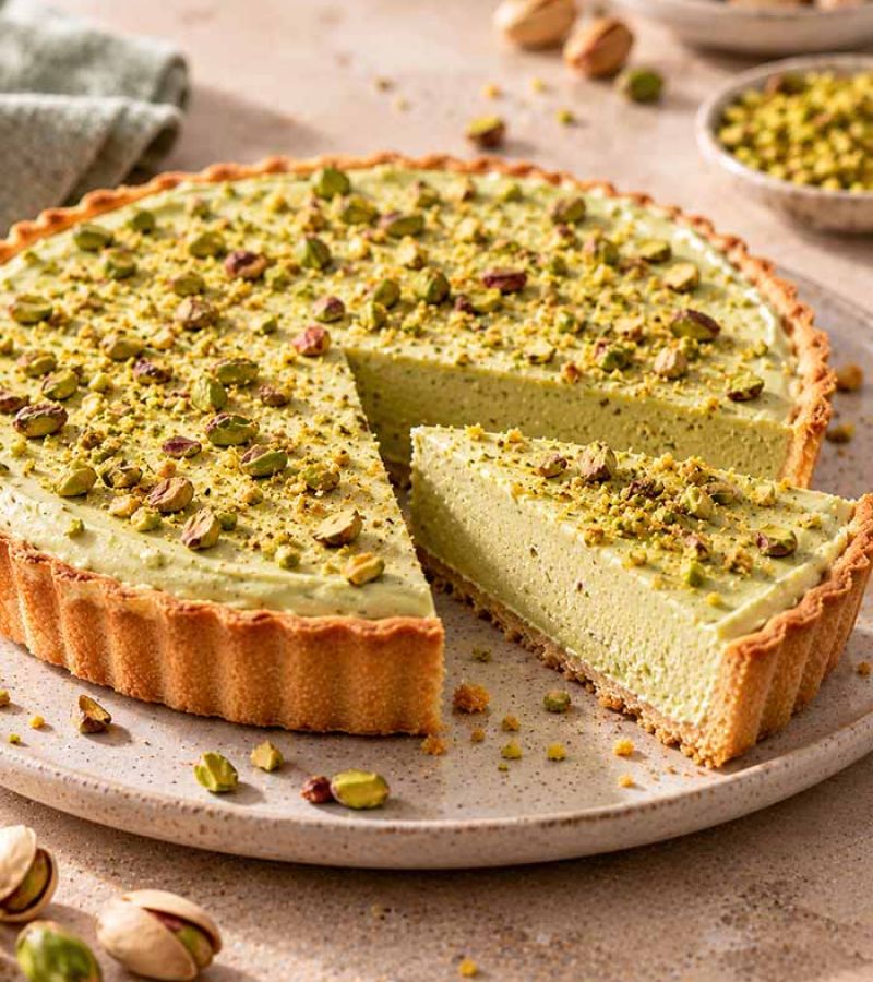 Tarta lodowa pistacjowa 1 tarta lodowa pistacjowa