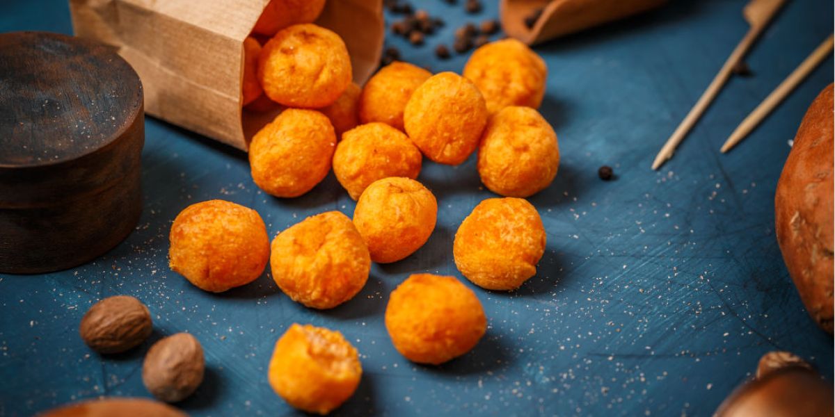 Serowe kuleczki „golden bites” 9 serowe kuleczki golden bites