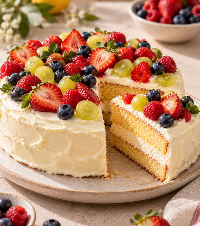 Tort owocowy „Dolce Vita” 1 tort owocowy dolce vita