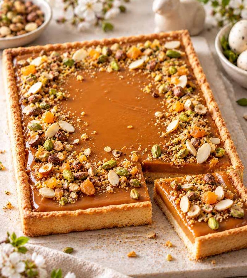 Mazurek z kajmakiem 1 mazurek z kajmakiem