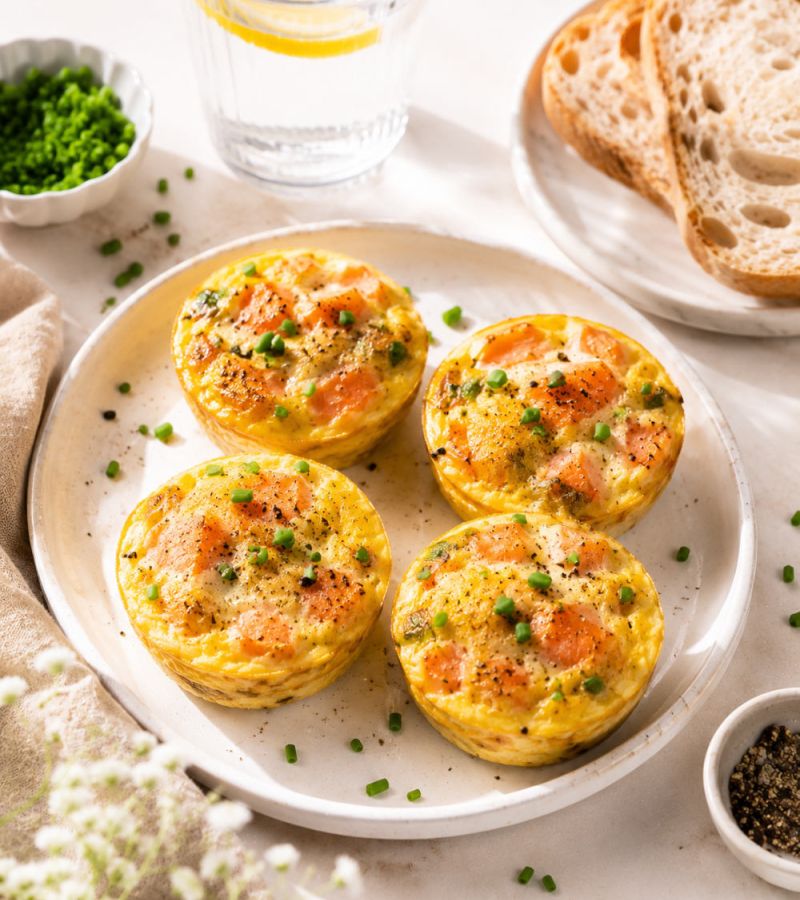 Mini frittaty „morning protein bites” 1 Mini frittaty