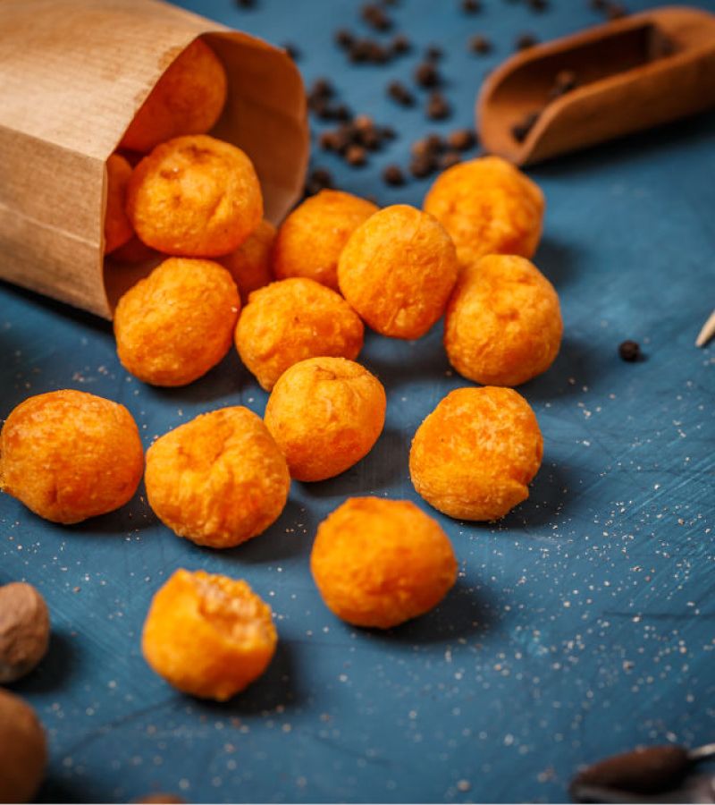 Serowe kuleczki „golden bites” 1 Serowe kuleczki „golden bites”