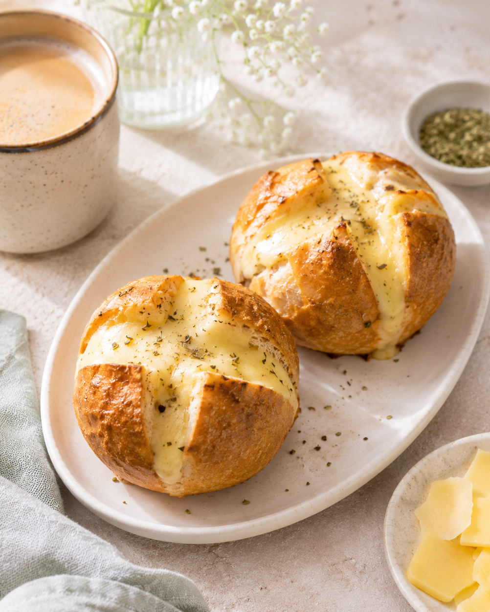 Bułeczki „cheesy melt”