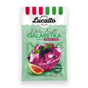 Galaretka o smaku jeżyny i figi