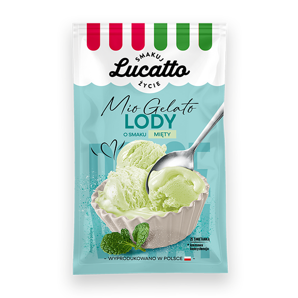 Lody o smaku mięty