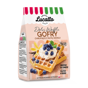 Gofry chrupiące z nutą wanilii