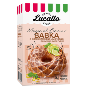 Babka o smaku rześkiego limoncello z chmurką