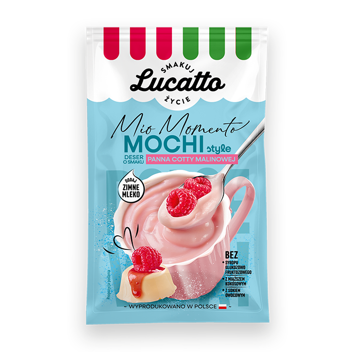 Mochi deser o smaku panna cotty malinowej 1 Mochi deser o smaku panna cotty malinowej