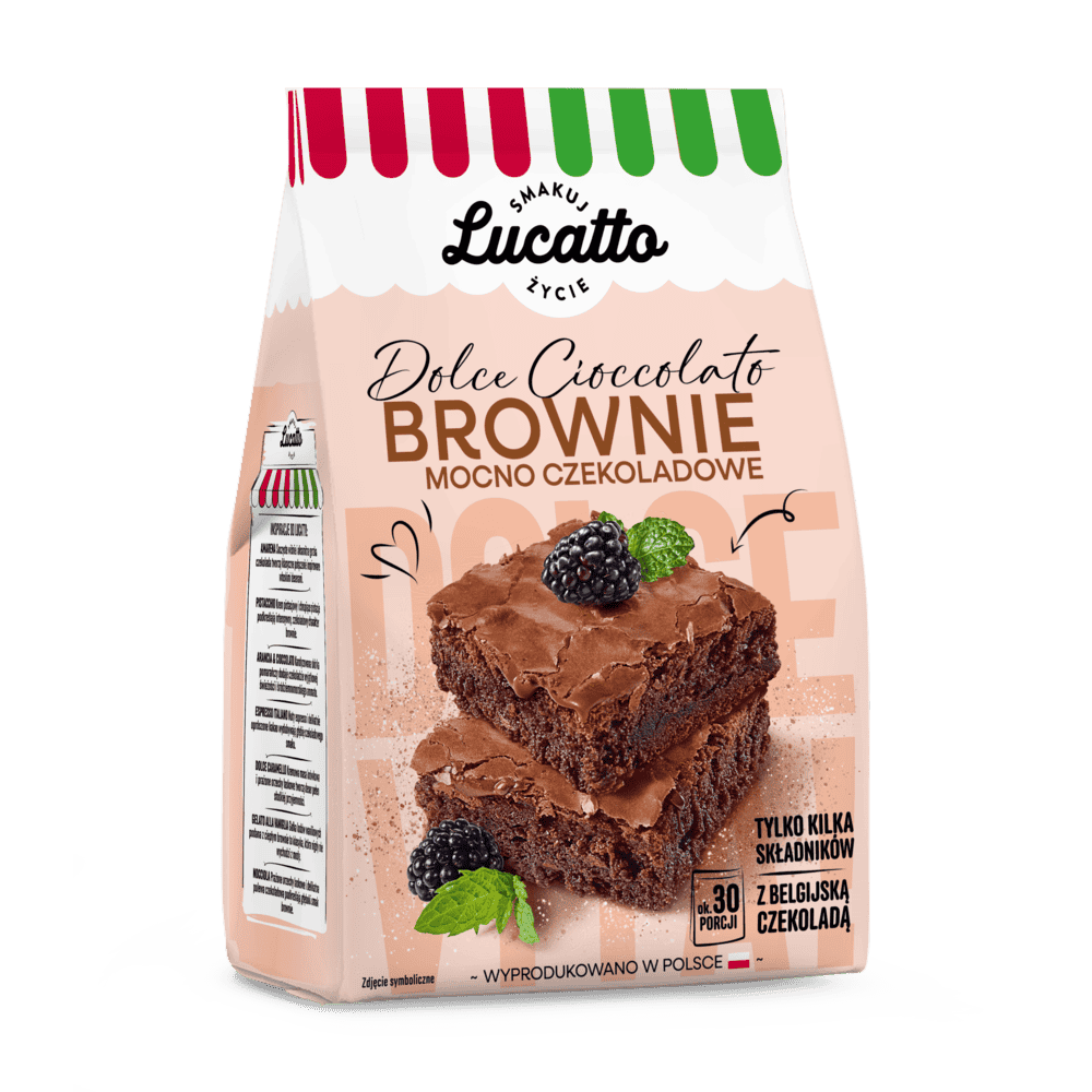 Lucatto Dolce Cioccolato Brownie Mocno Czekoladowe