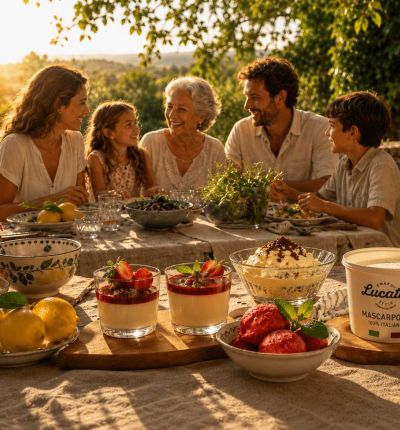 Pieczenie z dziećmi na wakacjach — 4 proste przepisy z gotowymi mieszankami 4 wloskie desery letnie panna cotta semifreddo sorbety 23b7780e
