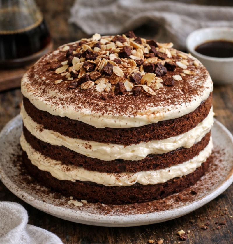 Tort „Kawa & Amaretto” jak tiramisu