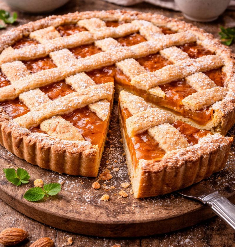 Klasyczna crostata z dżemem 1 Klasyczna crostata z dżemem