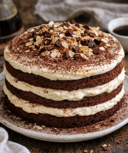 Tort „Kawa & Amaretto” jak tiramisu
