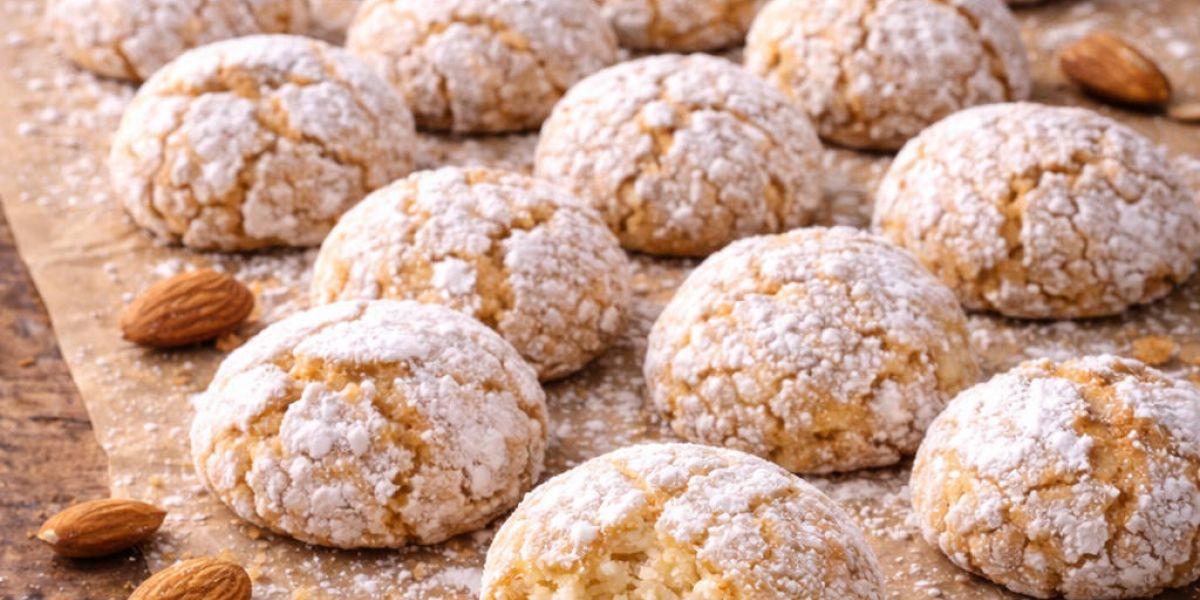 klasyczne amaretti migdalowe ciasteczka 6e68af8b