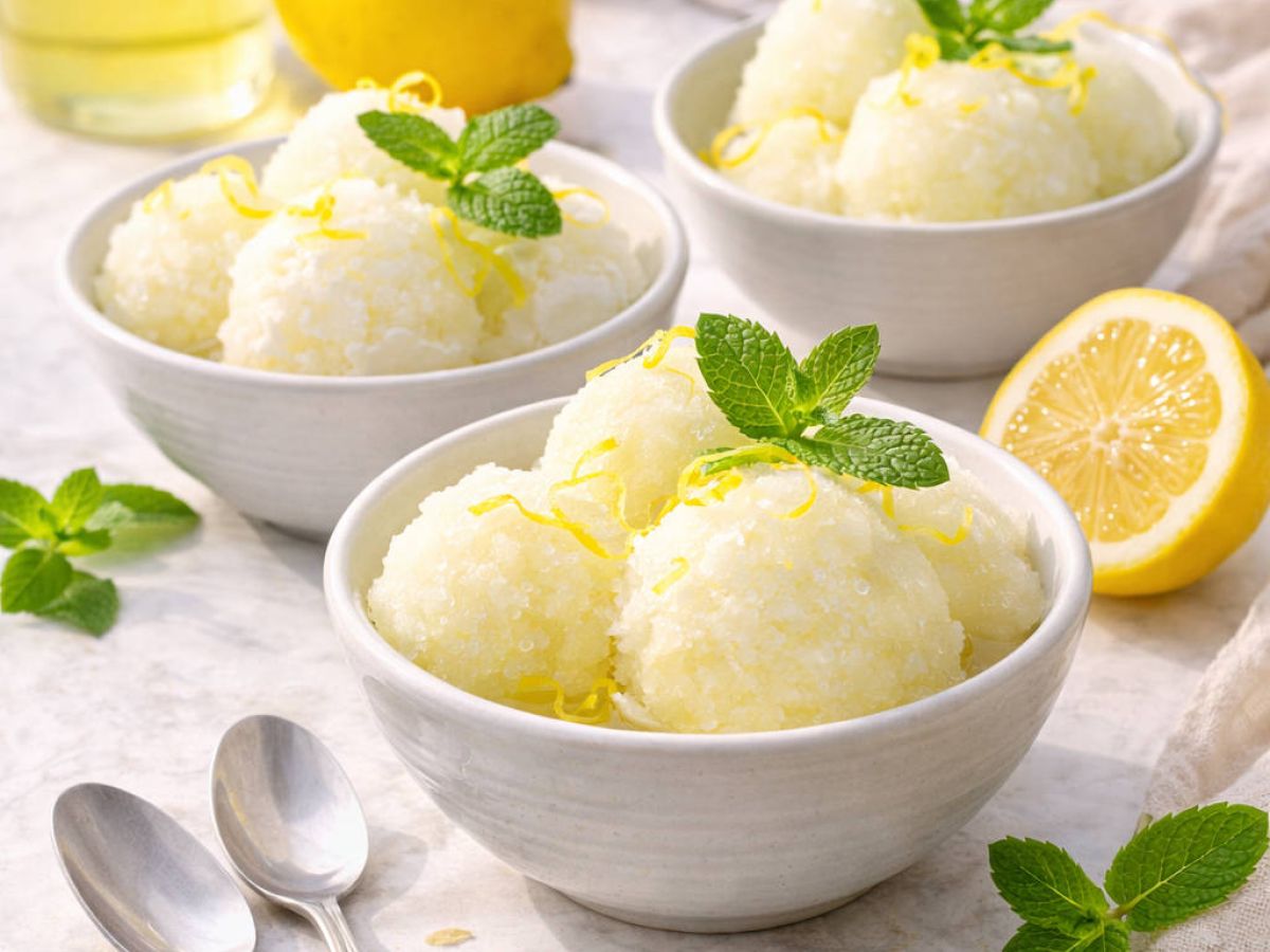 Lody cytrynowe jak sorbet „Limoncello” 10 lody cytrynowe jak sorbet limoncello 90852922