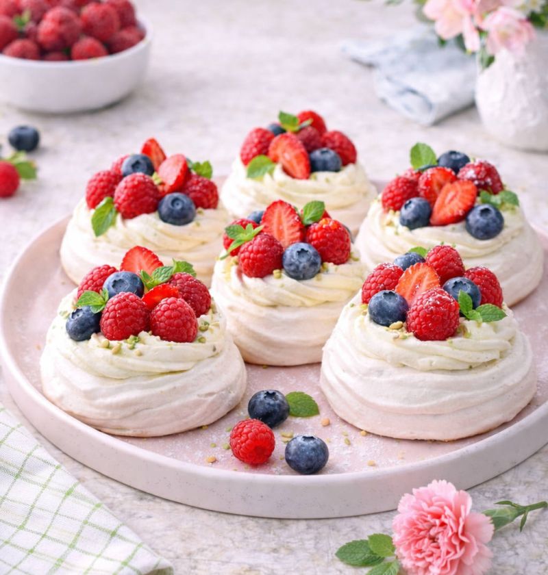 Mini pavlova 1 Mini pavlova