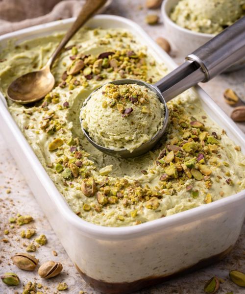 Lody pistacjowe „Gelato al Pistacchio”